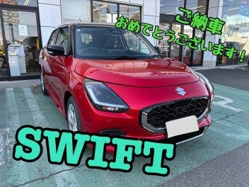 M様 スイフト ご納車です！！